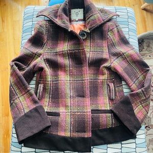 Wool Blend Peacoat